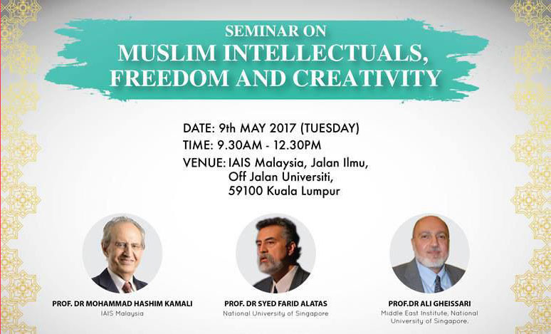 Seminar on Muslim Intellectuals, Freedom and Creativity