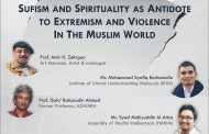 One-day conference on “Sufism and Spirituality as an Antidote to Extremism and Violence In Present World”