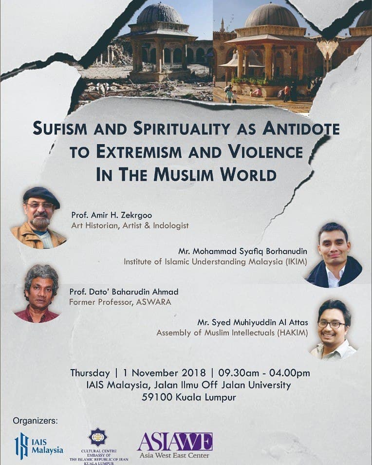 One-day conference on “Sufism and Spirituality as an Antidote to Extremism and Violence In Present World”