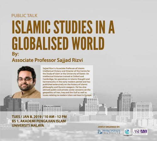 Public Talk : Islamic Study in Globalism Word